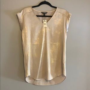 Express Metallic Blouse